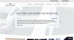 Desktop Screenshot of milehighcarhelper.com